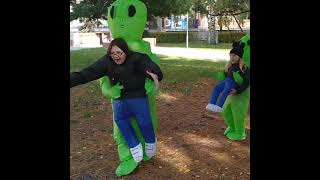 Inflatable Alien Costume [upl. by Sset]