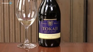 Chateau Dereszla Tokaji Amethyst Furmint 2016 wine review [upl. by Ielarol]