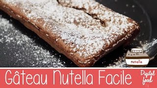 GATEAU FACILE NUTELLA [upl. by Ahselet]