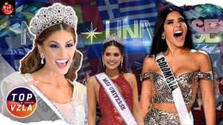 ¡Estos son los Países con más Clasificaciones en MISS UNIVERSO 👑 [upl. by Artenehs477]