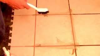 How to Clean Grout From Tile Using Vinegar [upl. by Theran]