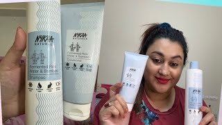 Nykaa Naturals Fermented Rice Water amp Bamboo Shampoo  Conditioner Review [upl. by Juliano498]