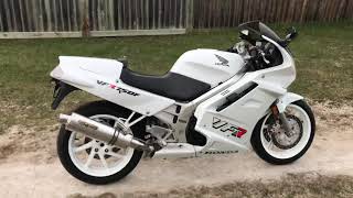 1993 Honda VFR750F  Beautiful Sound [upl. by Tammara]