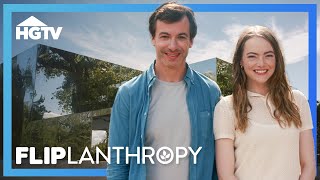 HGTV FLIPLANTHROPY PILOT  Exclusive First Look [upl. by Coady]