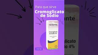 CROMOGLICATO DE SODIO para que sirve 💊  ForoTube [upl. by Reinertson]