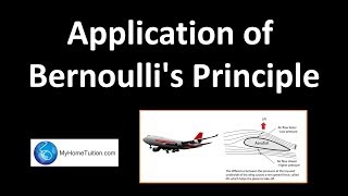 Application of Bernoullis Principle  Pressure [upl. by Chinua]