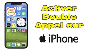 Comment activer double appel iPhone appel en attente [upl. by Doughman987]