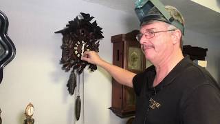 How to Antique Cuckoo Clocks [upl. by Nnyleuqaj]