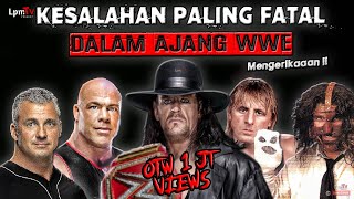 Ngeri Bangat 😱  5 KESALAHAN TEKHNIS PALING FATAL DALAM AJANG WWE SMACKDOWN [upl. by Akcirahs]