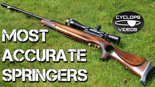 Most Accurate Airguns  Springer Air Rifles [upl. by Nilyad]