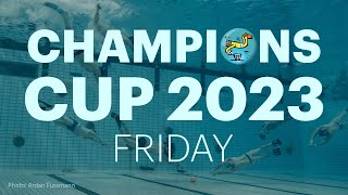 Underwater Rugby Champions Cup 2023 Berlin  Friday [upl. by Eisler202]