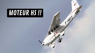 élève pilote  perd son moteur [upl. by Hidie]