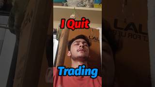 I Quit the share market for forex trading trading trade sharemarket stocktrading shorts [upl. by Aleekat295]