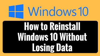 Tutorial Reinstall Windows 10 using the recovery partition [upl. by Willabella284]