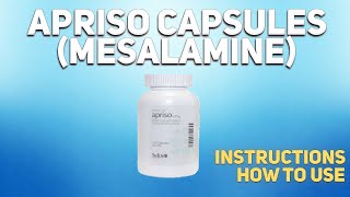 Apriso Capsules Mesalamine how to use How and when to take it Who cant take Mesalamine [upl. by Aenyl]