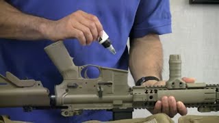 NAVY SEAL Shows how to lube your AR like a pro [upl. by Araic]