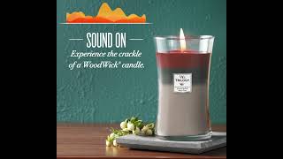 Introducing the Autumn Embers Trilogy  Experience the crackle of a WoodWick candle [upl. by Fillbert]