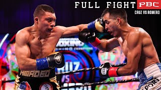 Cruz vs Romero FULL FIGHT March 13 2021  PBC on Showtime [upl. by Sihtnyc371]