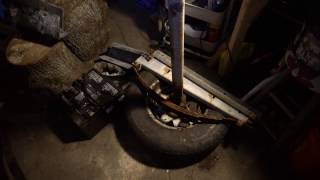 Boat trailer axle replacement on homemade trailer DIY  part 1 [upl. by Etheline]