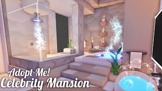 Adopt Me Lavish Luxury Bathroom  Aesthetic Dream Home  Celebrity Mansion  Tour amp Speed Build [upl. by Dlonra676]