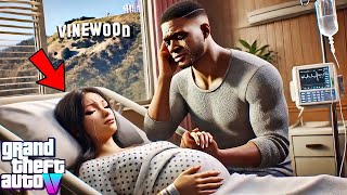 😭😭Nooooooo 😭Franklins Pregnant Girlfriend Mia In Intensive Care UnitGTA 5 Real Life Mod Remastered [upl. by Immat]