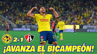 EL MÁS BICAMPEÓN AMÉRICA AVANZA 16VOS DE FINAL LEAGUES CUP 🏆 EN ZONA FUT [upl. by Novrej]