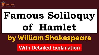 Hamlets Soliloquy  Hamlets Famous Soliloquy To Be or Not To Be That is the Question Shakespeare [upl. by Hayikaz]