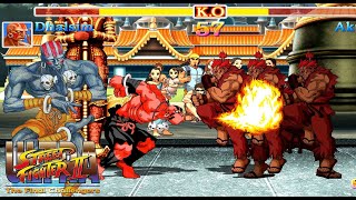 ULTRA STREET FIGHTER II NS  DHALSIM WORLD WARRIOR  THE HARDEST MODE AKUMA BOSS NO LOSE [upl. by Akehsat]