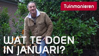 Wat te doen in Januari in de tuin  Tuinieren  Tuinmanieren [upl. by Assyla]