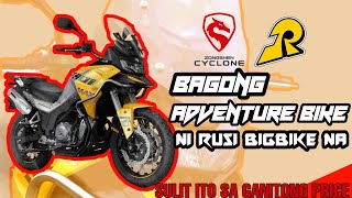 Bagong Bigbike ni RUSI ADV na  SPECS AND PRICE REVIEW [upl. by Nnylcaj]