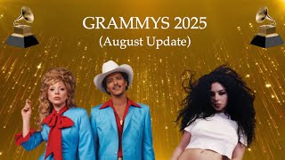 Grammys 2025 Predictions August 2024 [upl. by Cadel]