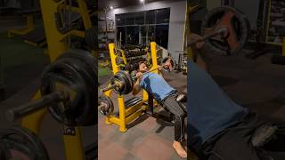 Incline Bench Press Chest Exercisegym fitness trending motivation viralvideo inspiration [upl. by Nalorac]