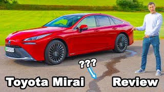 Toyota Mirai review the hydrogen car that urinates 😂 [upl. by Halimaj371]