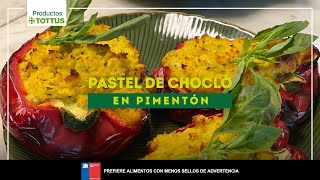 Pastel de choclo en pimentón  Lúcete con Carlo [upl. by Ahsatan]