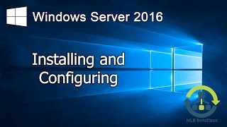 01 How to install Windows Server 2016 Step by Step guide [upl. by Corrinne]