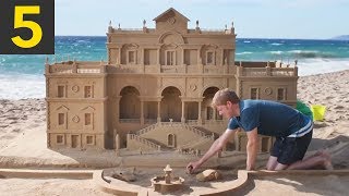 Top 5 Impressive Sand Castles [upl. by Niarfe]