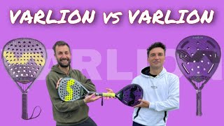 MOST EXPENSIVE PADEL RACKETS WORTH IT VARLION BOURNE vs VARLION MAXIMA  the4Set Padel [upl. by Ennelram]