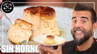 FLAN de CAFÉ Fácil y Rápido Sin Horno Sin Microondas DELICIA [upl. by Rehprotsirhc]