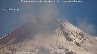 Mount Etna Volcano Live Streaming Webcam  Episode 261123 [upl. by Gupta165]