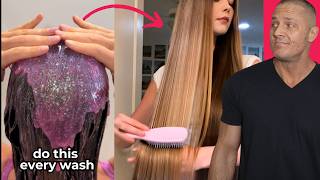 Stylist Reacts to Dangerous Hair Lies [upl. by Noach924]