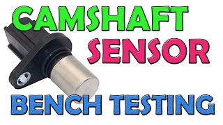 CAMSHAFT POSITION SENSOR BENCH TESTING [upl. by Sopher]