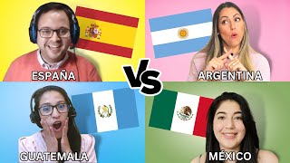 Can SPANISH speakers ALWAYS understand each other España vs México vs Argentina vs Guatemala [upl. by Euqininod]