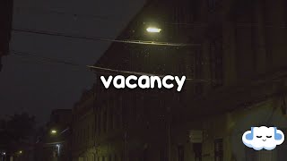 Switch Disco  VACANCY Lyrics [upl. by Polard83]