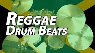 3 Reggae Drum Beats  With Variations [upl. by Harl911]