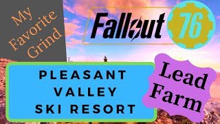 Fallout 76 Lead Farming  Bobble Heads  Magazines and More [upl. by Eilama619]