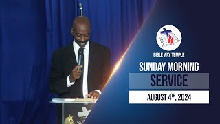 SUNDAY SERVICE  4th August 2024  ELDER LEARIE DANIEL [upl. by Ezra]