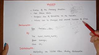 L09 Variables in C Programming  Types of Variables  Local amp Global  Declaration  Initialization [upl. by Nedearb726]