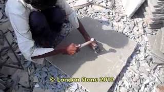 Cutting Indian Limestone [upl. by Odarnoc353]