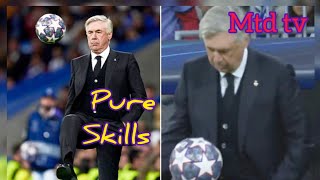 Carlos ancelotti showing chelsea some skills [upl. by Cleaves]