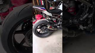 Bmw s1000rr Akrapovic cold start [upl. by Summer94]